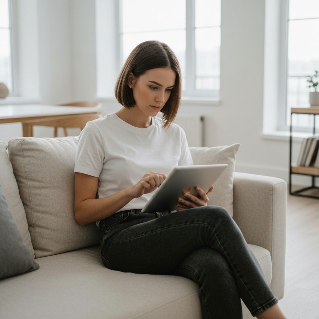 User browsing product catalog